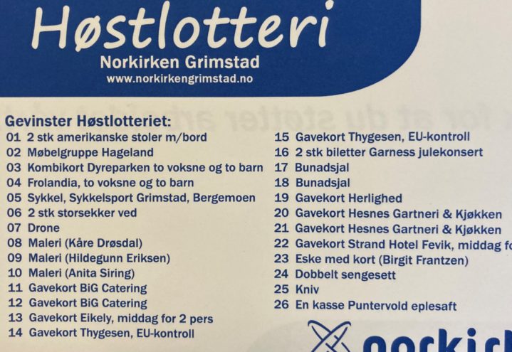 Høstlotteriet 2020
