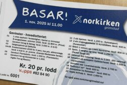 Høstbasar, lørdag 1. november 2025