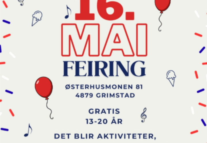 16. mai for ungdom på BIG
